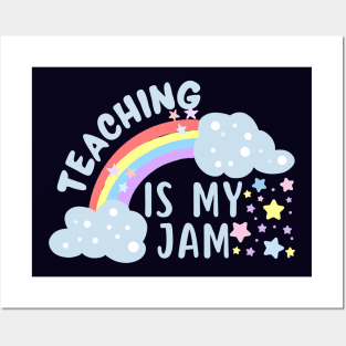 Teaching Is My Jam Posters and Art